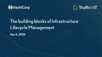 Building Blocks of Infrastructure Lifecycle Management