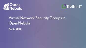 Network Security Groups in OpenNebula: Setup & Testing