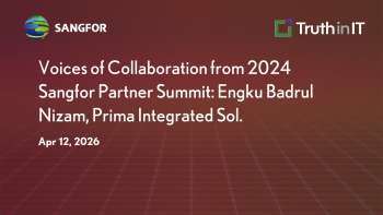 Partner Testimonial: Prima Integrated Solutions on Sangfor