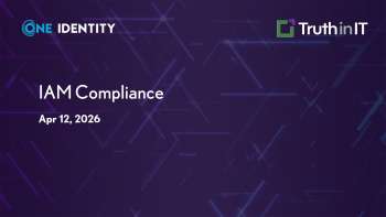 Embracing Regulatory Compliance in Identity & Access