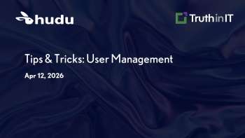 User Management in Hudu: Roles, Permissions & Access