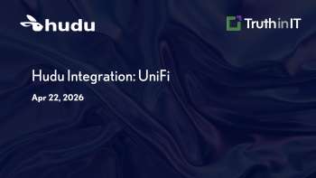 Setting Up the UniFi Integration in Hudu