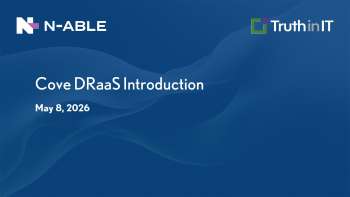 Introducing N-able Cove Disaster Recovery as a Service