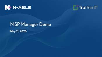 N-able MSP Manager: Ticketing & Billing Demo