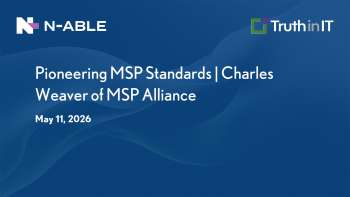 The Evolution of MSP Standards with Charles Weaver