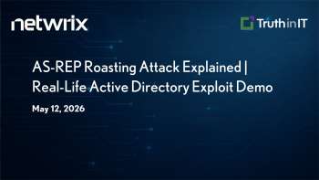 AS-REP Roasting Attack Demo: Active Directory Exploit