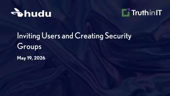 User & Group Management in Hudu Documentation Platform