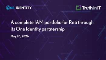 Reti's IAM Partnership with One Identity