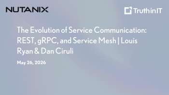 REST, gRPC & Service Mesh: Evolution of Service APIs
