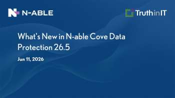 What's New in N-able Cove Data Protection 26.5