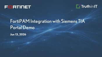 FortiPAM Integration with Siemens TIA Portal Demo