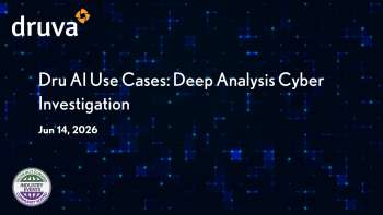 AI-Powered Cyber Investigation with Druva Deep Analysis