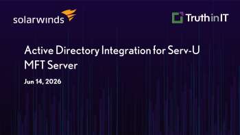 Active Directory Integration for Serv-U MFT Server