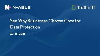 Why MSPs Choose Cove for Backup & Disaster Recovery