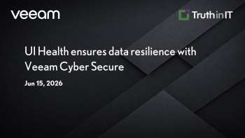 UI Health Replaces Legacy Backup with Veeam Platform