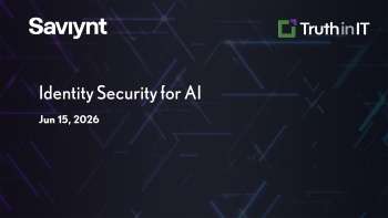 Identity Security for AI Agents and Autonomous Systems