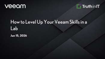 Building a Veeam Home Lab: Installation & Configuration
