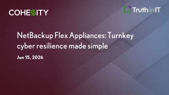 NetBackup Flex: Secure-by-Default Backup Appliances