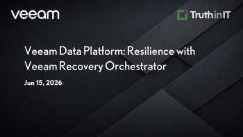 Veeam Recovery Orchestrator: Deployment & Best Practices
