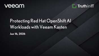 Veeam: Backup & Recovery for PGVector Databases on OpenShift