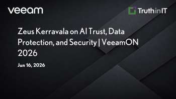 Veeam: AI Trust as the Missing Layer in Data Protection