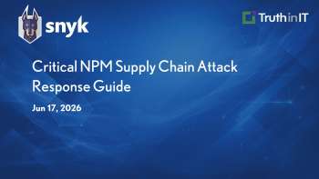 Snyk: Critical NPM Supply Chain Attack Response Guide