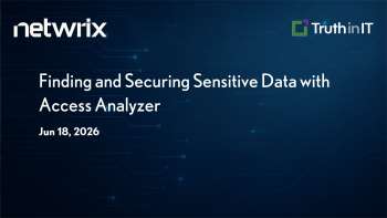 Netwrix: Finding and Securing Sensitive Data with Access Analyzer