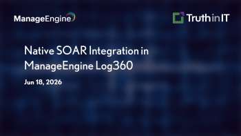 Native SOAR Integration in ManageEngine Log360