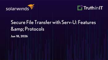 Solarwinds: Secure File Transfer with Serv-U: Features & Protocols