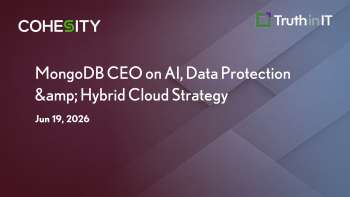 Cohesity: MongoDB CEO on AI, Data Protection & Hybrid Cloud Strategy
