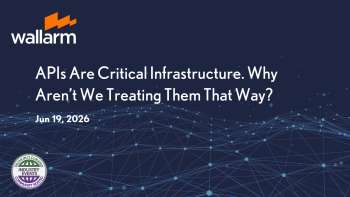 Wallarm: Why APIs Deserve Critical Infrastructure Treatment