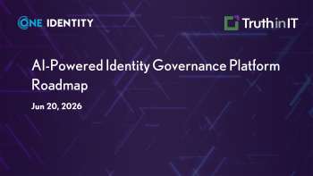 One Identity: AI-Powered Identity Governance Platform Roadmap