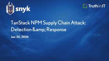 Snyk: TanStack NPM Supply Chain Attack: Detection & Response