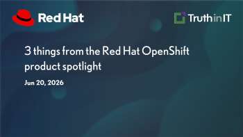 RedHat: OpenShift Platform: VMs, Containers & AI Integration