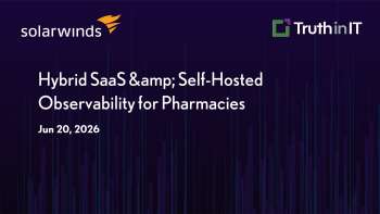 Solarwinds: Hybrid SaaS & Self-Hosted Observability for Pharmacies