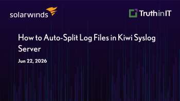 Solarwinds:Auto-Split Log Files in Kiwi Syslog Server
