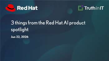 3 Key Takeaways from Red Hat AI Product Spotlight