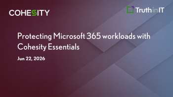 Cohesity Essentials for Microsoft 365 Backup & Recovery