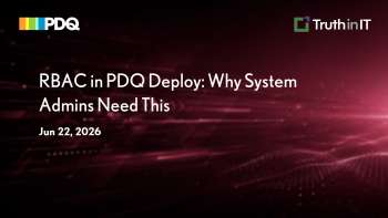 Role-Based Access Control in PDQ Deploy & Inventory