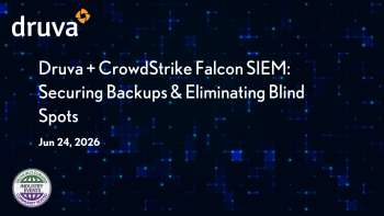 Integrating Druva with CrowdStrike Falcon SIEM