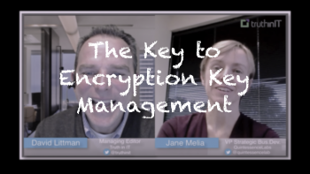 The (Key) is in the Encryption Key Management