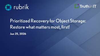 Rubrik: Prioritized Recovery for S3 and Azure Blob Storage