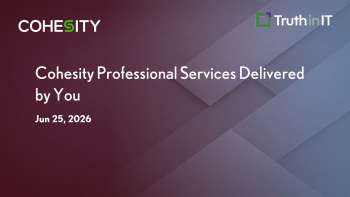 Cohesity Partner Professional Services Authorization