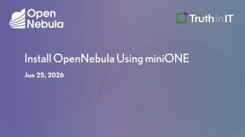 Installing OpenNebula with miniONE Deployment Tool
