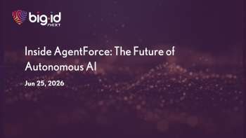 BigID: Agentic AI at Scale: Salesforce AgentForce Architecture