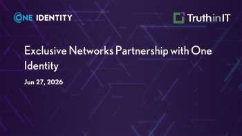One Identity: Exclusive Networks Partnership with One Identity