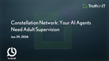 Constellation Network: Your AI Agents Need Adult Supervision