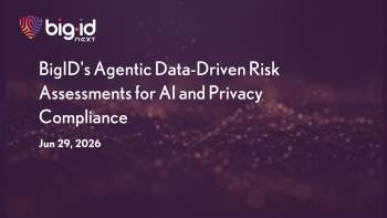 BigID: Automated Privacy Risk Assessments with BigID