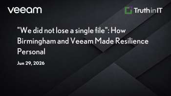 Veeam: City of Birmingham's Complete Recovery from Cyberattack