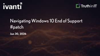 Ivanti: Windows 10 End of Support: ESU Options & Migration Paths